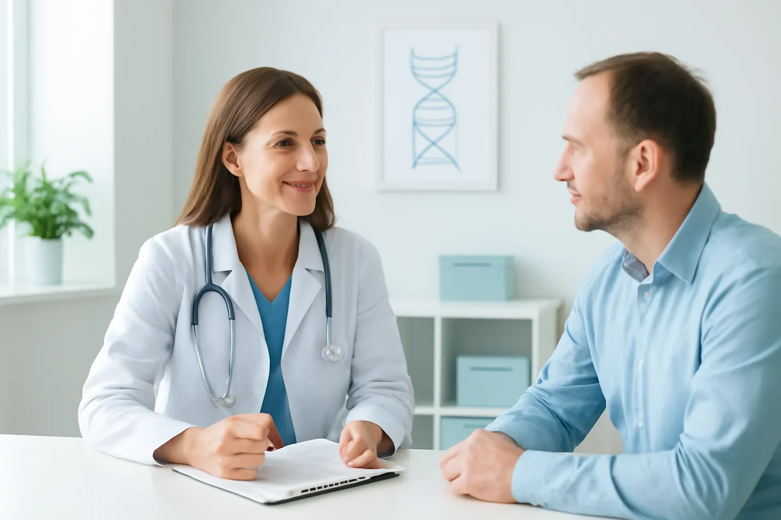 Blog understanding dna methylation and epigenetics educational methylation consultation scene