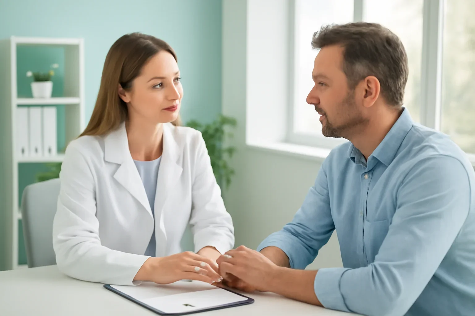 Compare methylation us vs seeking health educational methylation consultation scene