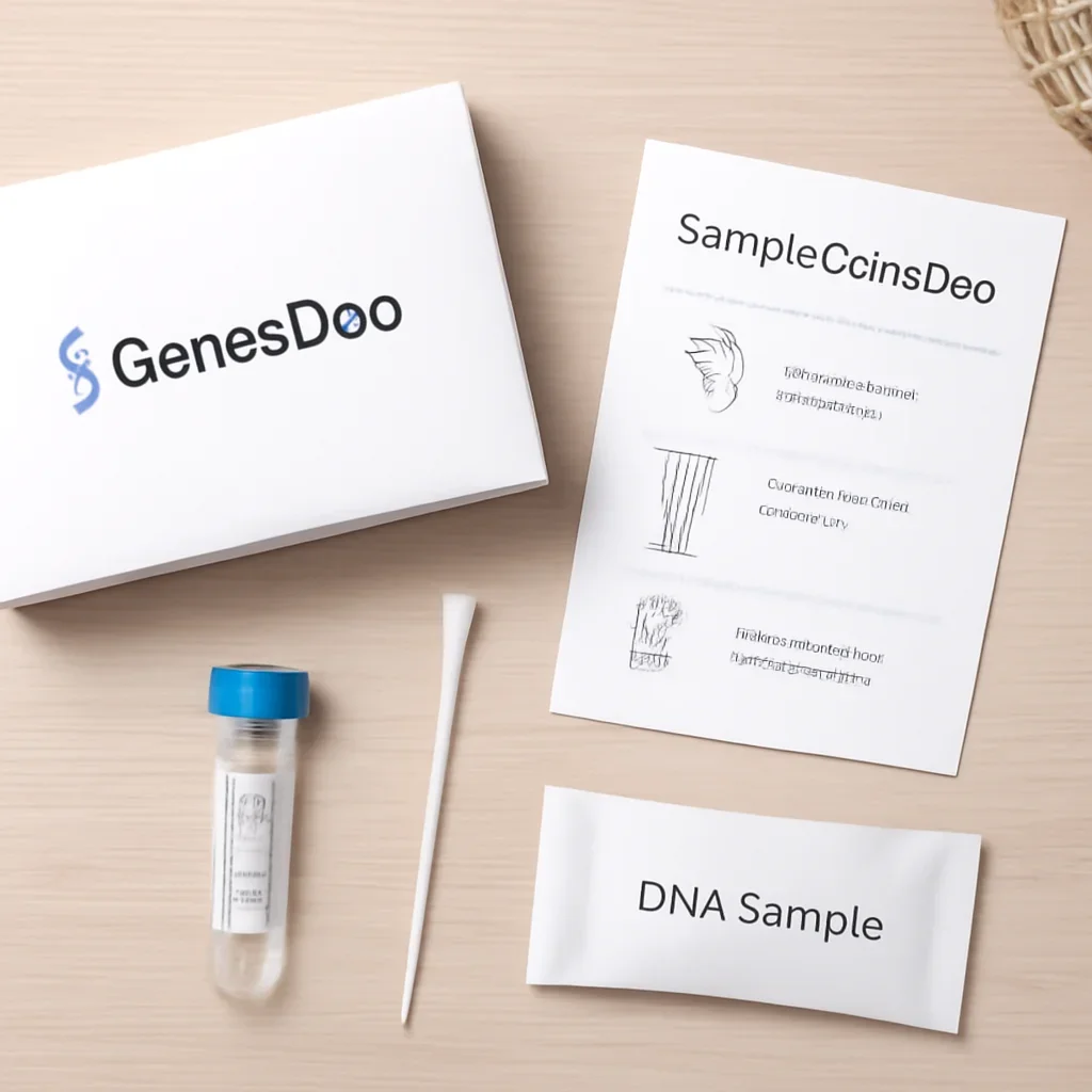 At-home DNA testing process for AOC1 DAO histamine gene interpretation