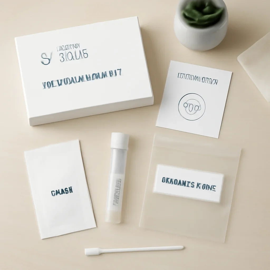 Genes suox at-at-home dna sample kit and results workflow kit and sample workflow