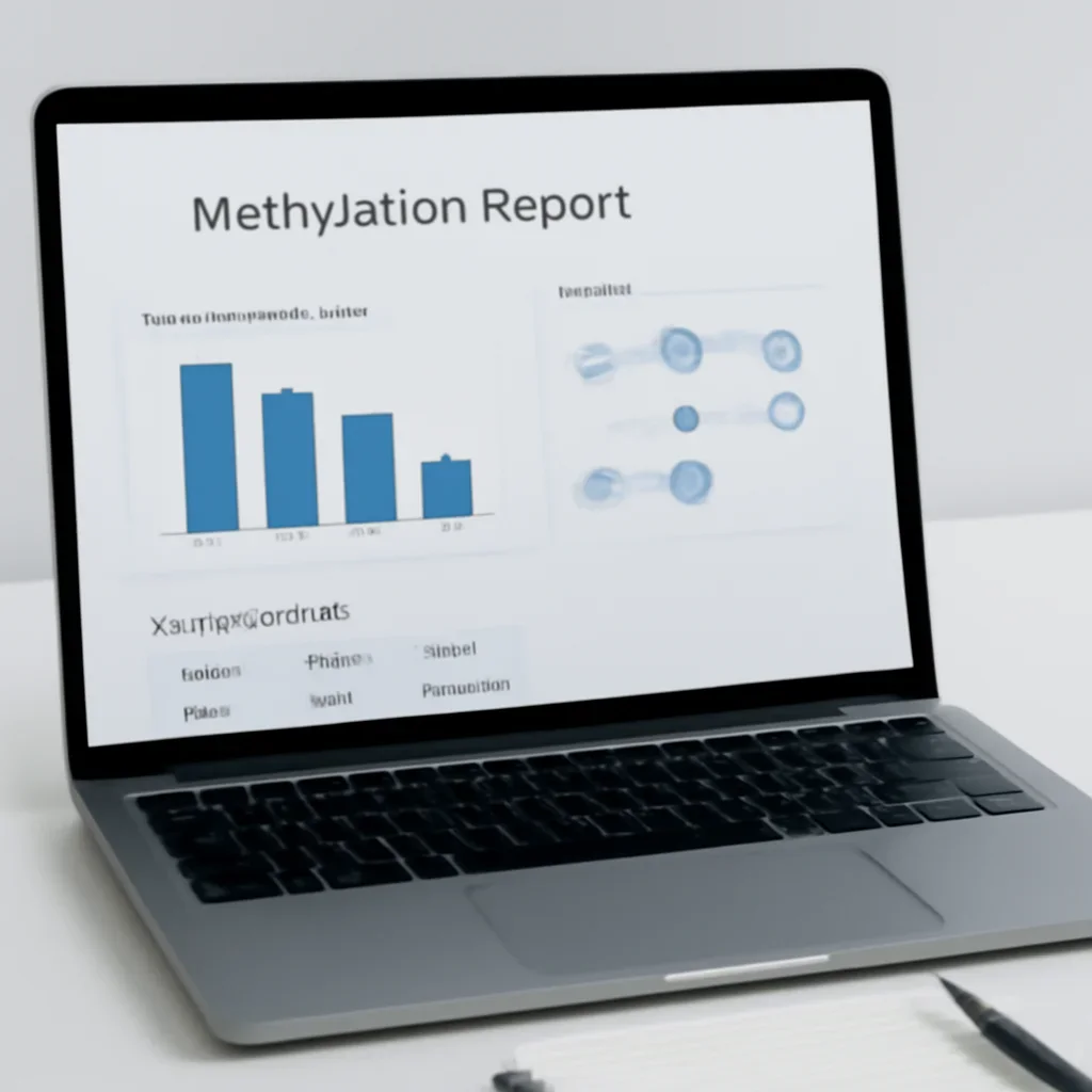 Learn methylated vitamins report dashboard and pathway review