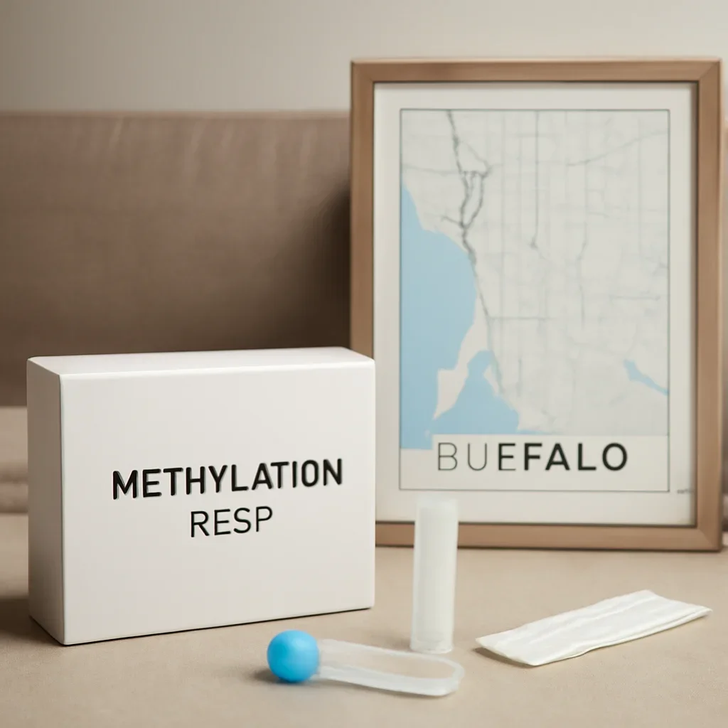At-home methylation testing materials delivered in Buffalo