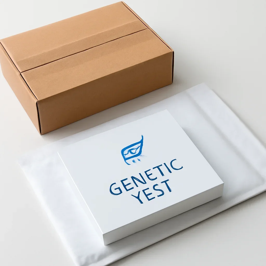 At-home methylation test prepared for return shipping from San Diego California