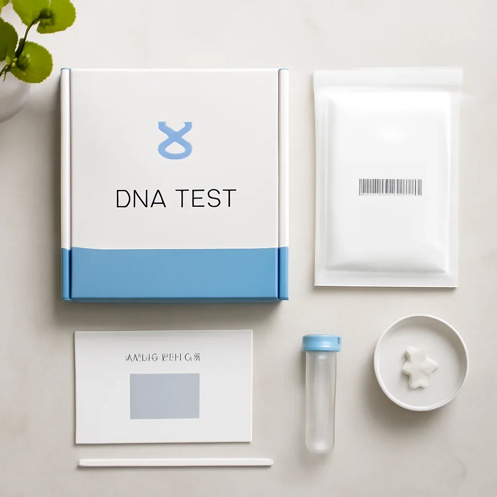 At-home DNA methylation test oral swab and genetic report workflow for supplement sensitivity research